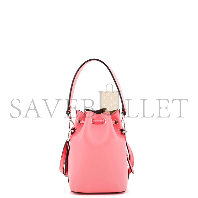 F**di mon tresor 3d flower bucket bag leather mini (18*12*10cm)